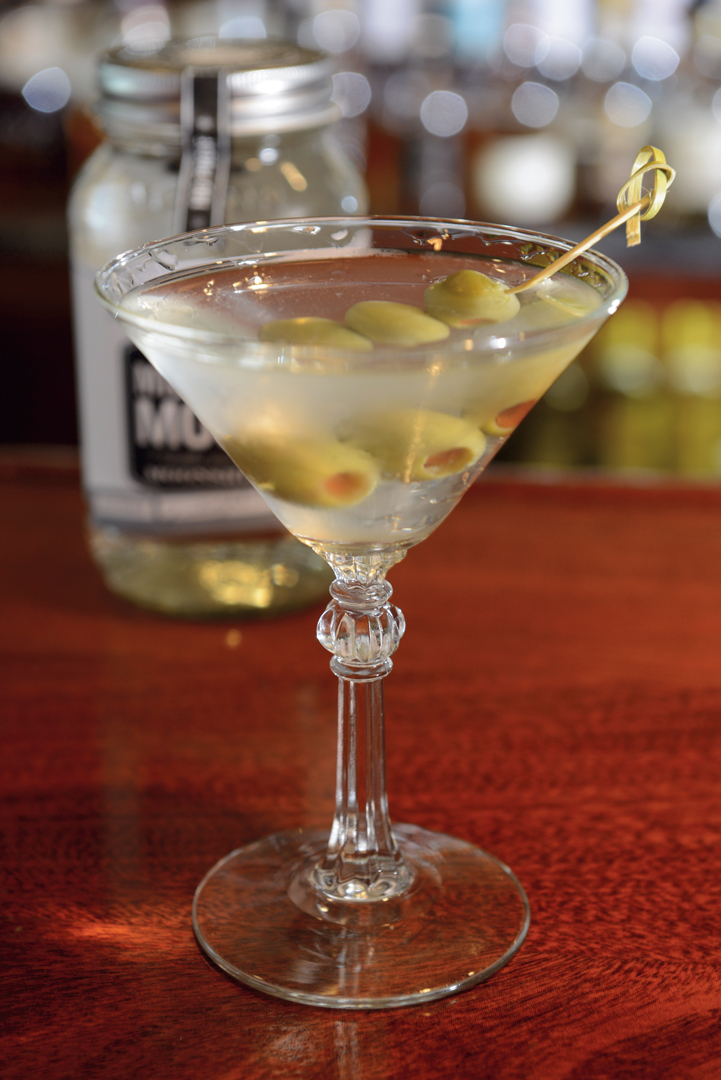 Moonshine Dirty Martini