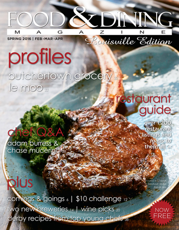 Cover_Spring16 - Food & Dining Magazine