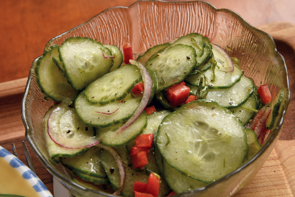 Cooking with Ron— cucumber salad