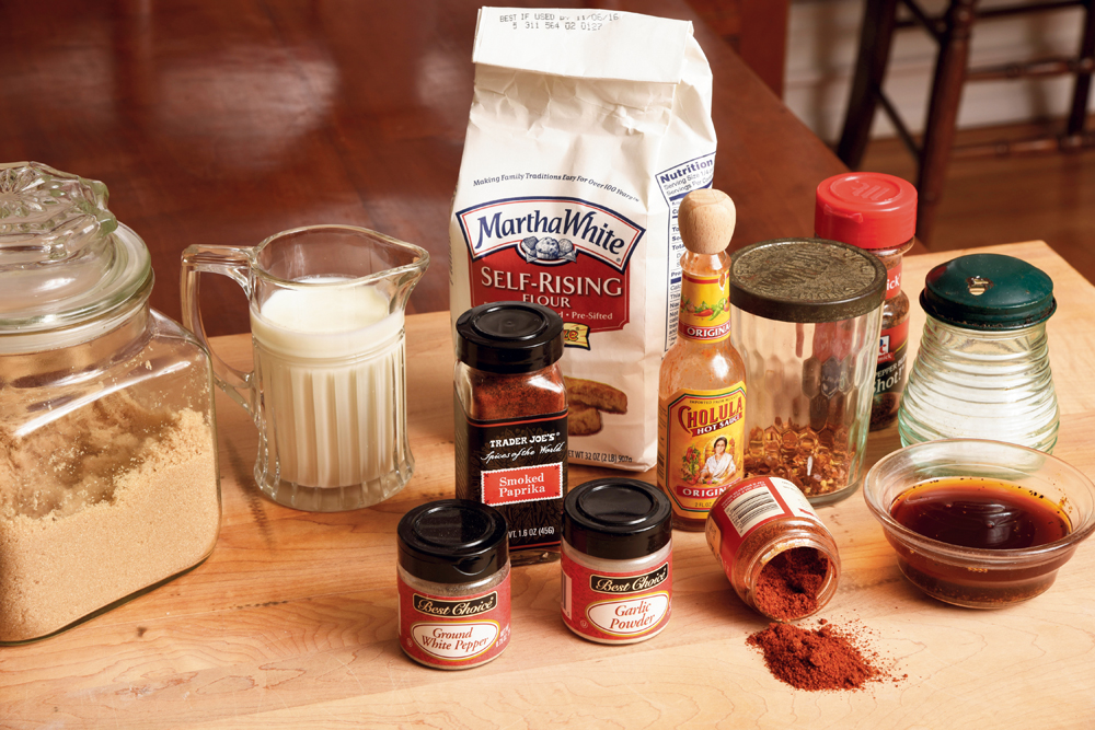 Cooking with Ron— Nashville Hot Chicken Ingredients