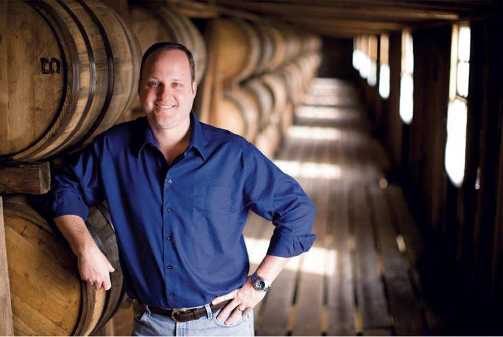 Maker's Mark Master Distiller Greg Davis has been in the industry for 26 years (16 years as master distiller), but his relatively short tenure earned him a playful nickname from another industry veteran: "The Baby"