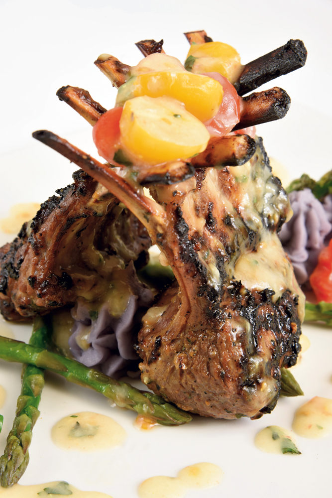 New Zealand rack of lamb