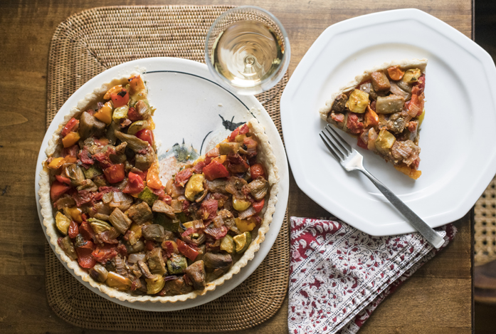 Ratatouille Tart