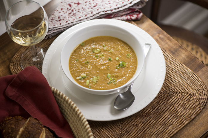 Spicy Asian Carrot Soup