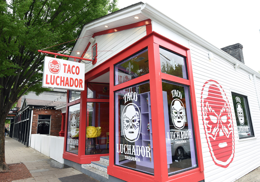 El Taco Luchador's Exterior