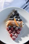 Cannoli with Raspberries and Blackberries