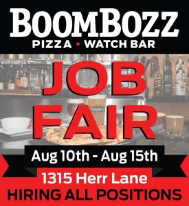 <div>BoomBozz Pizza & Watch Bar hosts job fair for its Westport Village location</div>