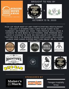 <div>The inaugural Southern Indiana Burger Week offers “Burgers, Brews, & Boos” (Oct. 12-18)</div>