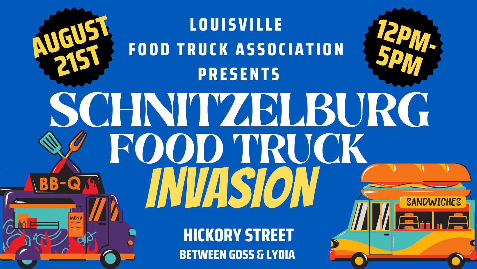 Schnitzelburg Food Truck “Invasion” is slated for Sunday, August 21