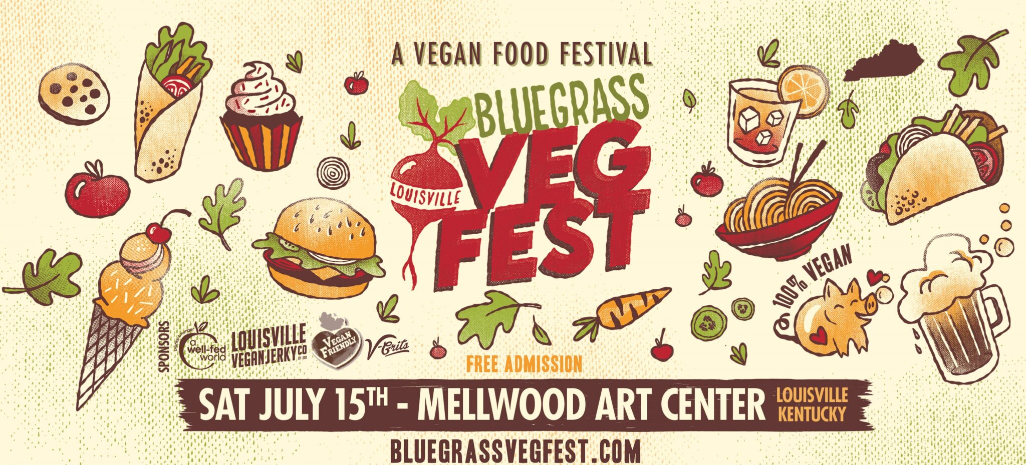 Bluegrass VegFest version 4.0 lands at the Mellwood Art Center on July